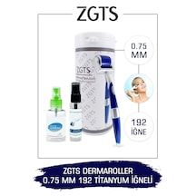 Zgts Blue Line Dermaroller 0.75mm Titanyum 192 Iğneli Derma Rolle