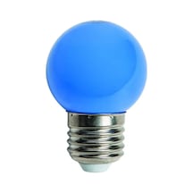 Gece Lambası Ampulü Mini 1w E27 Mavi