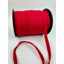 1 Cm Mat Düz Lastik-kırmızı-5 Metre