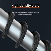 Pd60w Hızlı Şarj Kablosu, Led Ekranlı, 480mbps Type-c To Type-c Kablo, Usb C - Usb C Erkek - Erkek Kablo Tip C To Tip C 1 Metre U05cc3