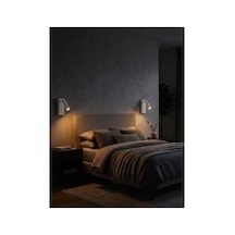 Siyah Gövde Led Aplik 3000k Günışığı Modern Duvar Aydınlatma Ah09-00501 Beyaz - 925259252 Beyaz