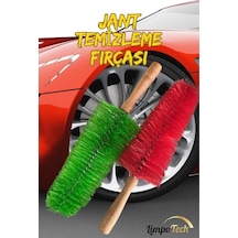 1 Adet Jant Temizleme Fırçası Oto Jant Ve Lastik Fırçası Oto Araç Ve Araba Jant Fırcası