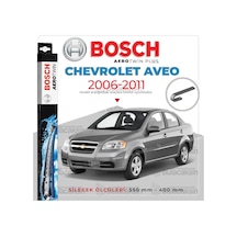 Chevrolet Aveo Sedan Muz Silecek Takımı 2006-2011 Bosch Aerotwi
