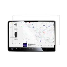 Lexroo Tesla Model Y Araç Multimedya Temperli Cam Ekran Koruyucu - Renksiz