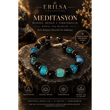 Sertifikalı Meditasyon Ruhsal Denge Farkındalık Huzur Doğal Taş B