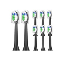 Philips Sonicare Protectorclean Diamondclean C2 G2 W 4100 5100 Plak Kontrolü İle Uyumlu Siyah Diş Fırçası Yedek Başlıkl