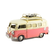 Metal Dekoratif Vosvos Minibüs Çerçeveli Ve Kumbaralı