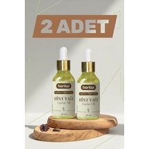 Hint Yağı 2x20 Ml %100 Saf Soğuk Sıkım Saç Kaş, Kirpik Güçlendirici & Nemlendirici Bakım Yağı 40 ML