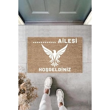Dijital Baskı Kişiye Özel İç Kapı Dekorasyon Paspas Ps11277 Renkli