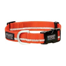 Yansıtıcı Snap-n-go Boyun Bandı 1" X 17"-25"/large Turuncu Çok Renkli