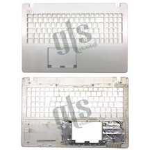 Asus Uyumlu X550JD, X550JK Üst Kasa Klavye Kasası - Klavyesiz - Beyaz