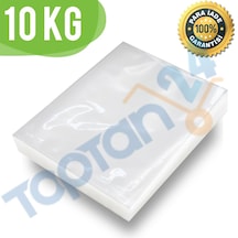10 Kg Gıda Vakum Poşeti 80 Mikron Düz Vakum Poşeti 18X22 K-437