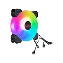 Coolmoon Yuhuan12cm Argb Kasa Fanı - 120mm Pc Fan - 5v 3pin Pwm Bağlantı