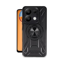 Xiaomi Redmi Note 13 Pro 4g Uyumlu Kılıf Lincoln Silikon - Siyah