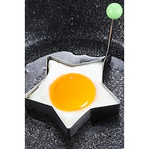 1 Adet Yumurta Pişirme Kalıbı Yıldız Şekilli Yumurta Kalıbı Pratik Paslanmaz Mutfak Kalıbı Yıldız Me Diğer