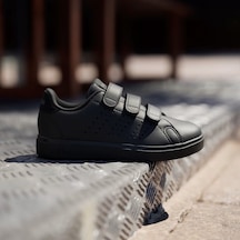 Adidas Advantage Base 2.0 Cf C Unisex Çocuk Spor Ayakkabı Ie9018 Siyah