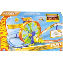 Jbx65 Hot Wheels Hızlı Fırlatma Ve Döngü Parkuru Oyun Seti