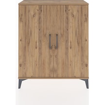 Arges Şifonyer Tek Raflı 2 Kapaklı 88x30x106 Çam-çam Çam