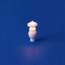 Eshel Maket Beyaz Abajur--1/50--2 Li