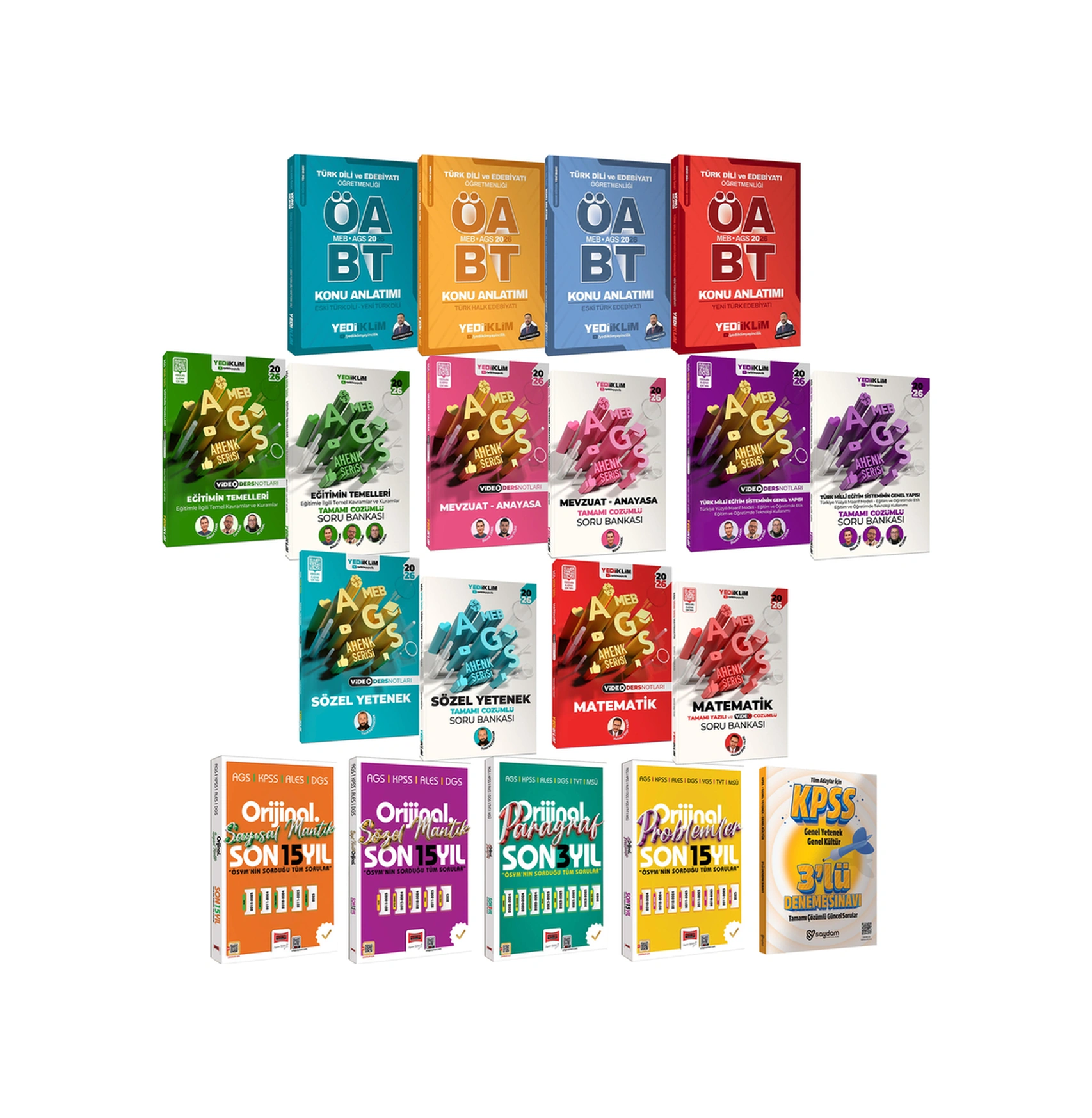 2026 Meb Ags Öabt Türk Dili Ve Edebiyatı Konu Anlatımı-ags Ders Notu-soru Bankası-çıkmış Sorular