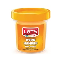 Let's Tek Renk Oyun Hamuru Turuncu 115 Gr