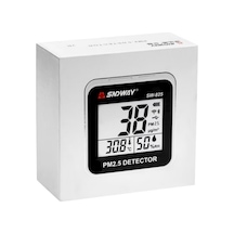 Dijital Hava Kalitesi Ölçer Sw-825 - Pm2.5 Toz Ve Partikül Dedektörü, Hassas Isı Ve Nem Ölçer