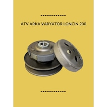 Atv Loncin 200 Arka Varyatör Cvt Debriyaj Kasnak Komple Set