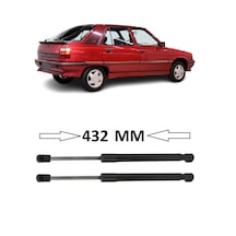 Renault 11 Flash 1988-1995 Uyumlu Sağ + Sol Takım Bagaj Amortisörü Piston 2 Adet 432mm 7700775878 Bagaj Amortisörü