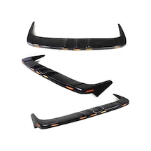 Mitsubishi L200 2006-2013 Ledli Tavan Moonvisör Kep Parlak Siyah