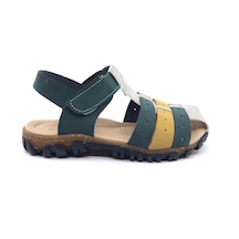Arzen 4006 Kafesli Erkek Çocuk Sandalet Ayakkabı 001