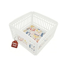 Pjyucien Makinede Yıkanabilir Kare Köpek Oyun Parkı Matı, 36 İnç Genişliğinde, Kaymaz Pet Kalem Pee Pad, İç/dı