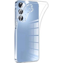 Newface Samsung Uyumlu Galaxy A56 Kılıf Lüx Şeffaf Silikon Şeffaf