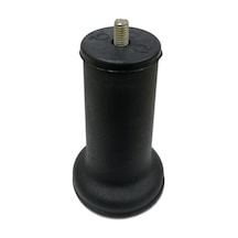 Mobilya Baza Ayağı 12 Cm Texture Siyah M8 Ince Diş