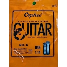 Orphee Nx-6 Klasik Gitar Kalın Mi Teli