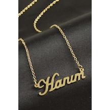 Ilkeshop Hanım İsimli Kolye -sarı altın