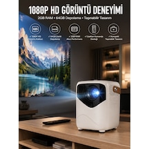 Taşınabilir Android Projeksiyon Wifi Destekli 4k Multimedia Tabanlı Ev Ve Ofis Tipi - Lisinya 22867882