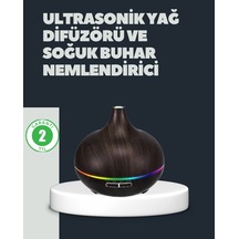Zenvia 550ml Ultrasonik Hava Nemlendirici Ve Aromaterapi Difüzörü Znv2026