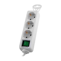 S-link Akım Koruma Priz 3lü Anahtarlı 1.5mt Spg-f03 1.5