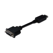 DisplayPort (DP) - DVI-I Adaptörü, Kablolu, DP Erkek - DVI-I (24 DisplayPort (DP) - DVI-I Adaptörü, Kablolu, DP Erkek - DVI-I (24