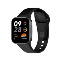 Newface Xiaomi Redmi Watch 3 Klasik Kordon - Siyah Açık Mor