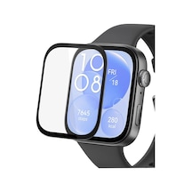 Mey İthalat Huawei Watch Fit 3 Polymer Nano Ekran Koruyucu - Şeffaf