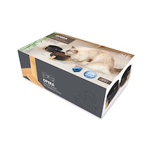 M-pets Opera Bamboo Standlı Seramik Kedi Ve Köpek Mama Kabı Siyah 2x850 Ml 244-51020.02