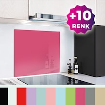 Decorıta Cam Ocak Arkası Koruyucu | Düz Renk