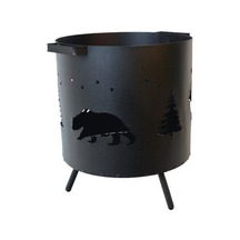 Nurgaz Orman Şöminesi Küçük Çok Renkli