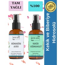 Biberiye Suyu Ve Kekik Suyu Seti - Yağlı Ciltlere Özel Hidrosolü Seti 2x100ml
