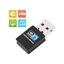 300Mbps Wireless USB Wi-Fi Adaptör Dongle Network Lan Aparatı