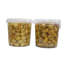 Sadıcım Biberli 650 Gr + Izgara 600 Gr Yeşil Zeytin Pet Kavanoz