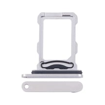 Apple Uyumlu iPhone 16 Pro Sim Çekmecesi Tek Sim İçin Sim Kart Yuvası Beyaz Titanyum Renk