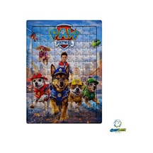 Ghostbastır Design Paw Patrol 99 Parça Ayaklı Puzzle Dekoratif Çocuk Yapbozu 0174