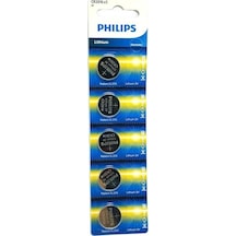 Philips CR2016 3V Lityum Düğme Pil 5'li
